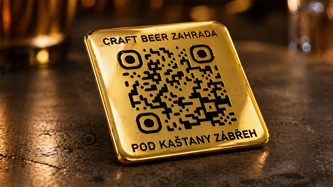 3D QR štítky